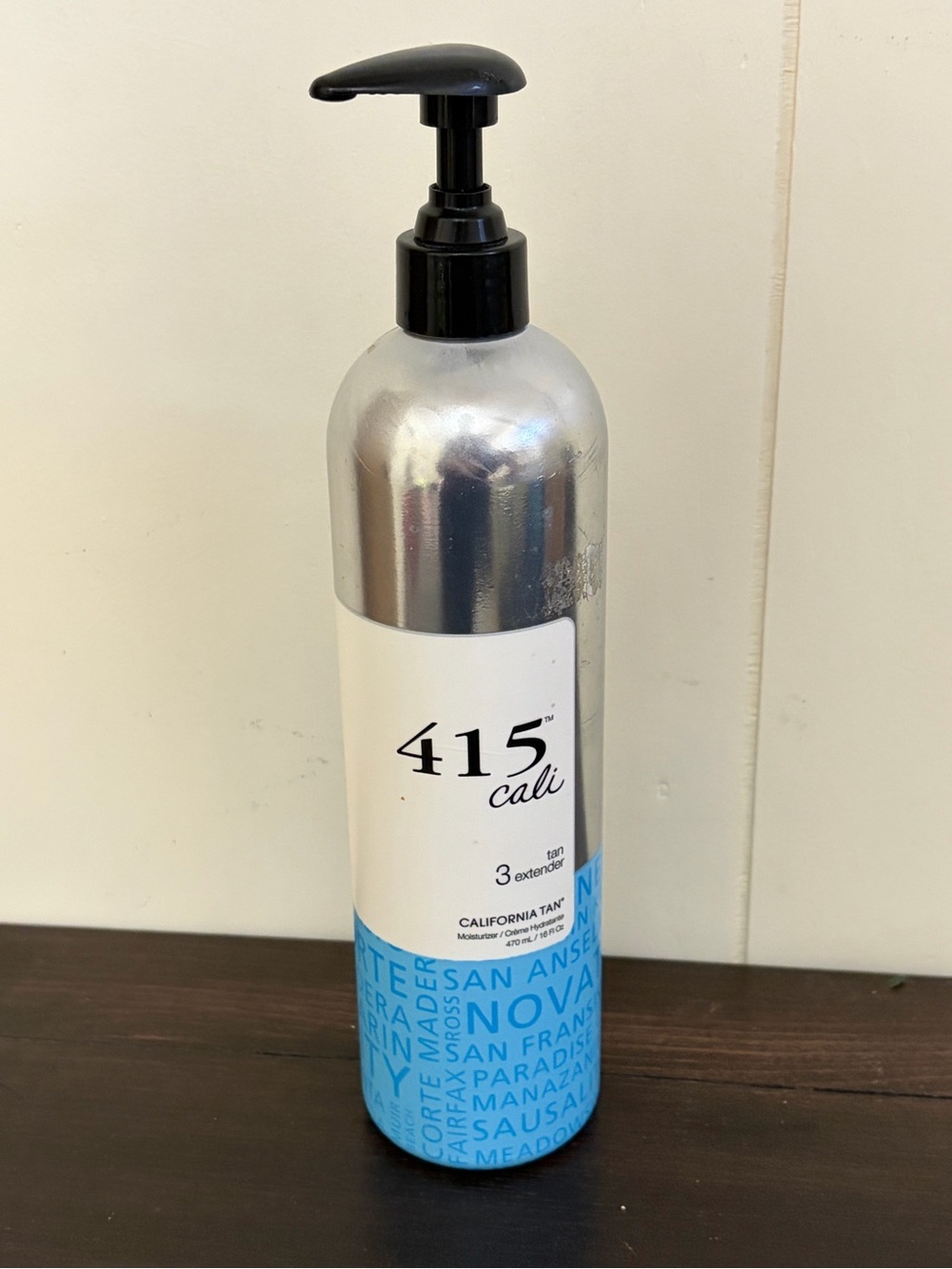 California Tan 415 Cali Tan Extender Step 3 Moisturizer After Tan Lotion